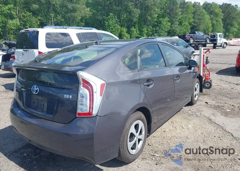 2014 Toyota Prius Four z USA, uszkodzony, nr VIN JTDKN3DU9E1773737